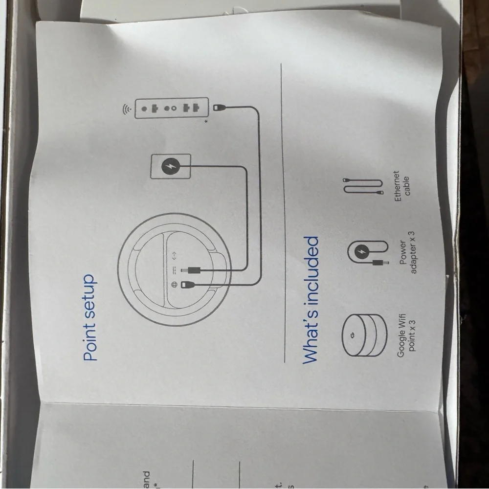 Google Wi-Fi Mesh Network System Router AC1200 Point 3-pack - Picture 7 of 9